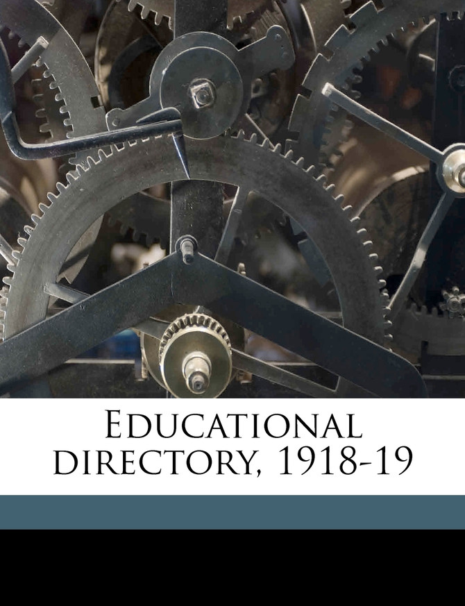 Educational directory, 1918-19