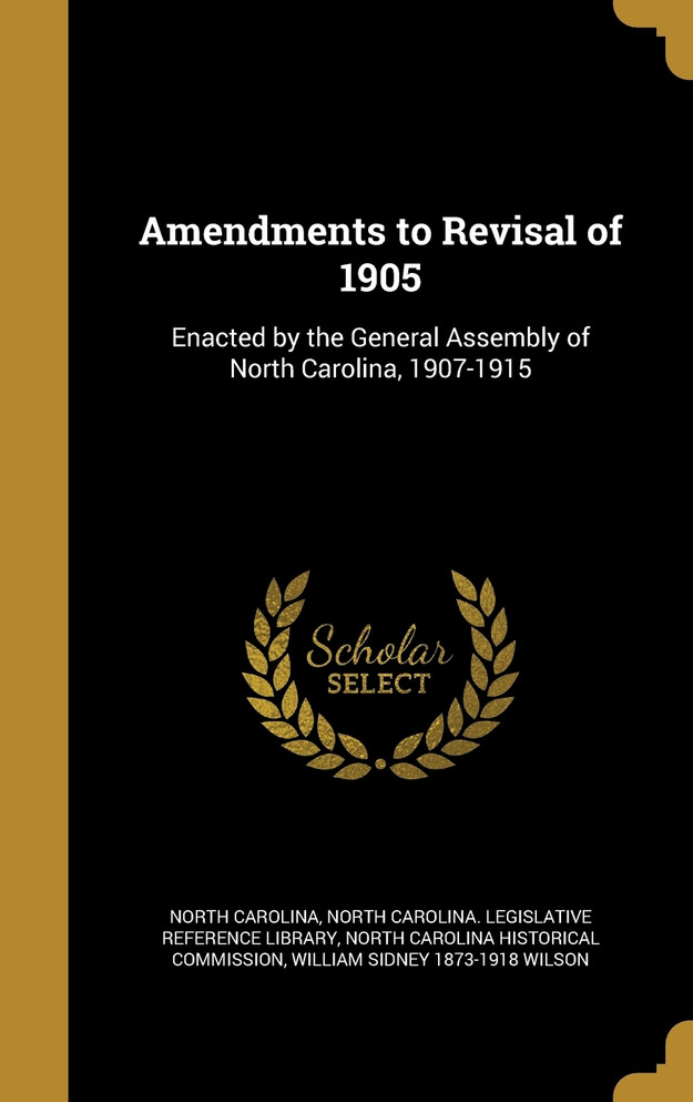 Amendments to Revisal of 1905