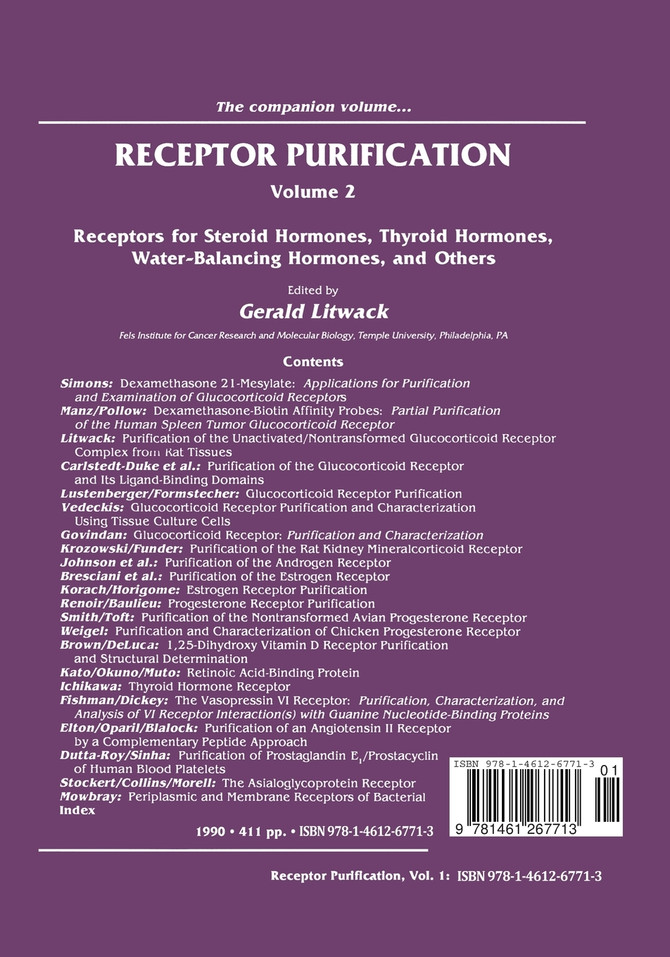 Receptor Purification