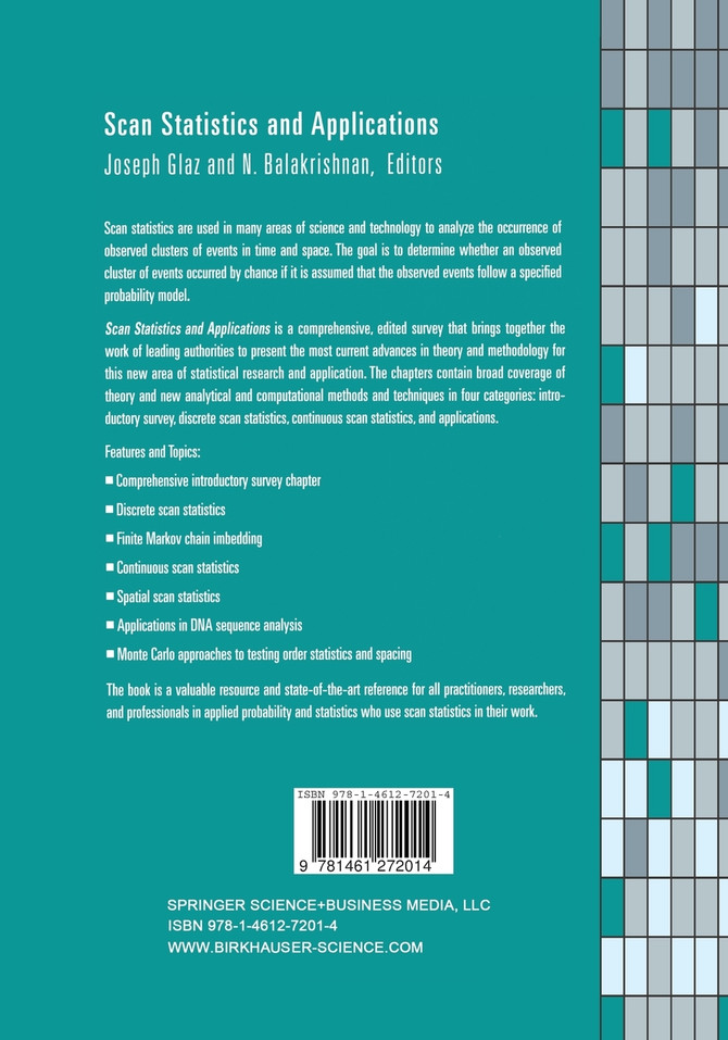 Scan Statistics and Applications