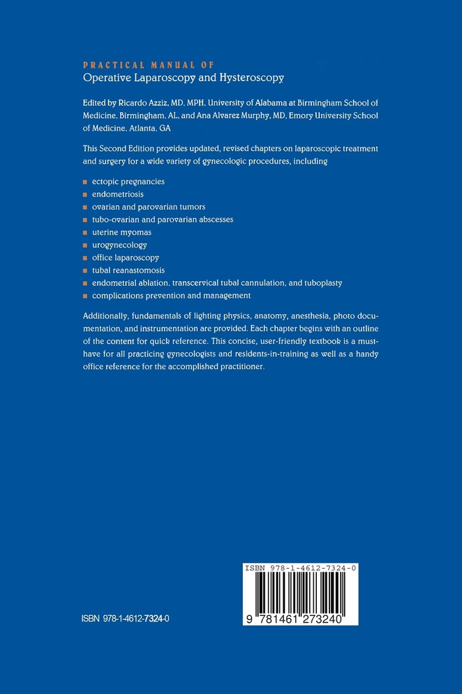 Practical Manual of Operative Laparoscopy and Hysteroscopy