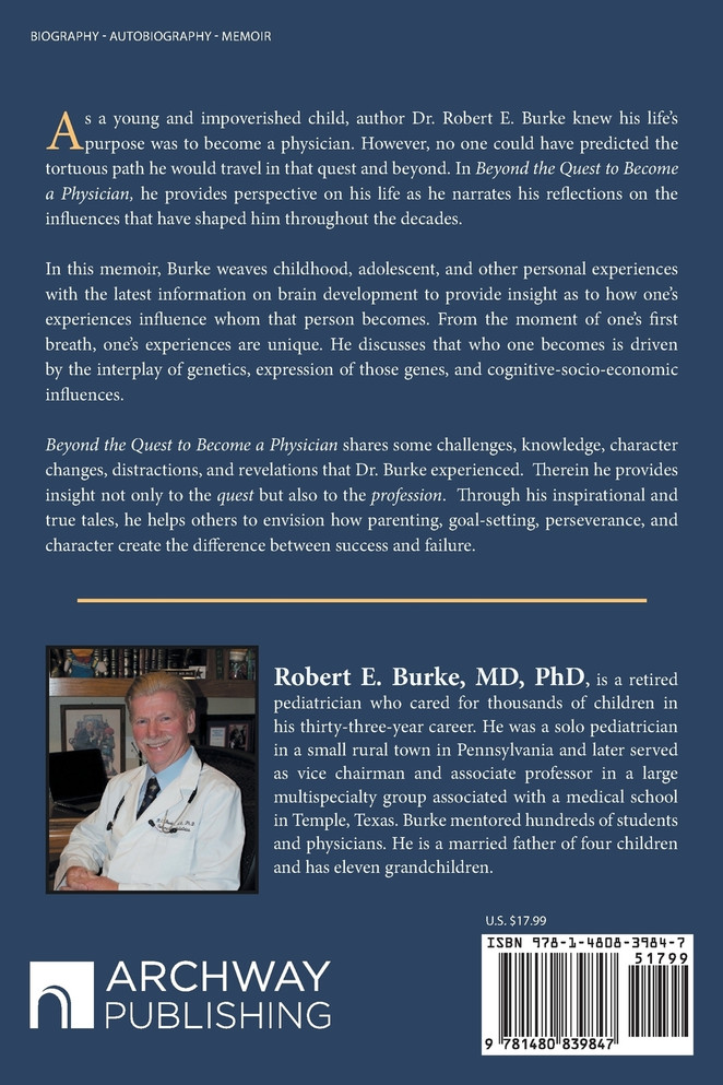 Beyond the Quest to Become a Physician