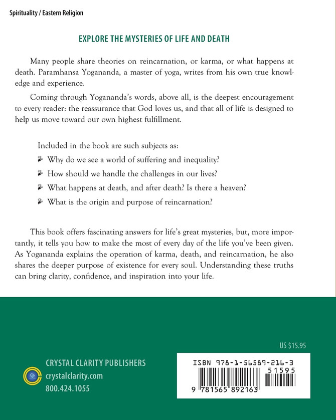 Karma and Reincarnation