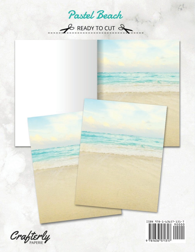 Pastel Beach Stationery Paper