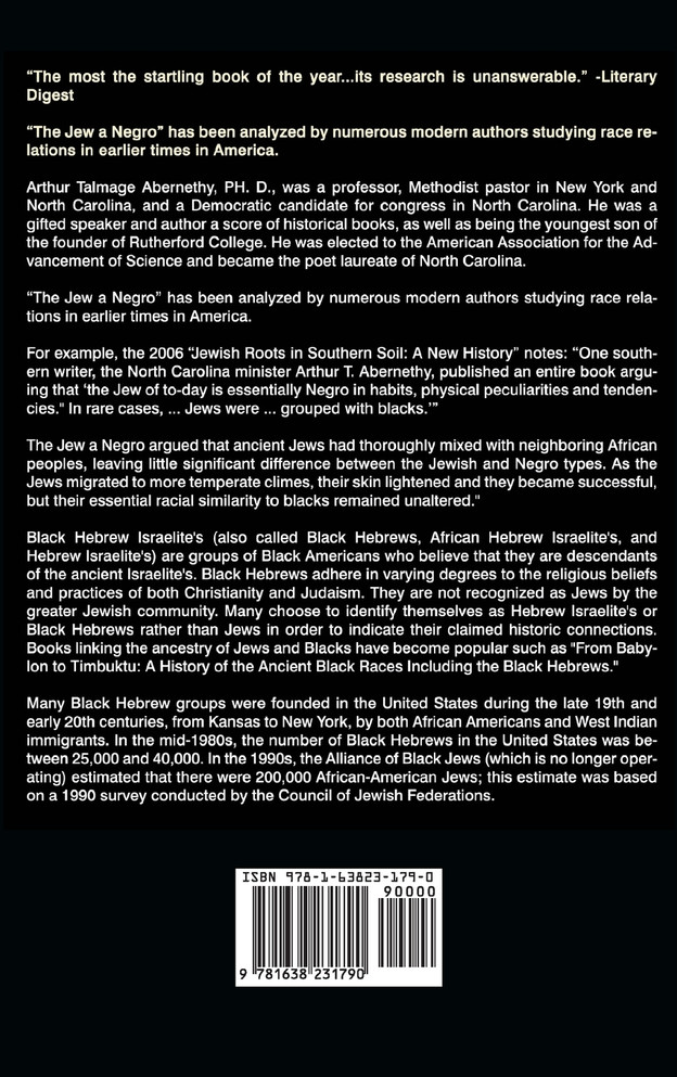 The Jew a Negro