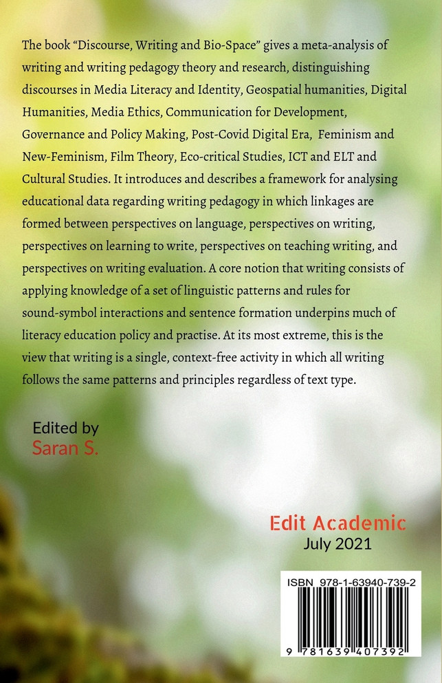 Discourse, Writing and Biospace