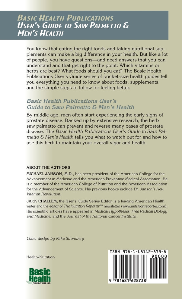 User's Guide to Saw Palmetto & Men's Health
