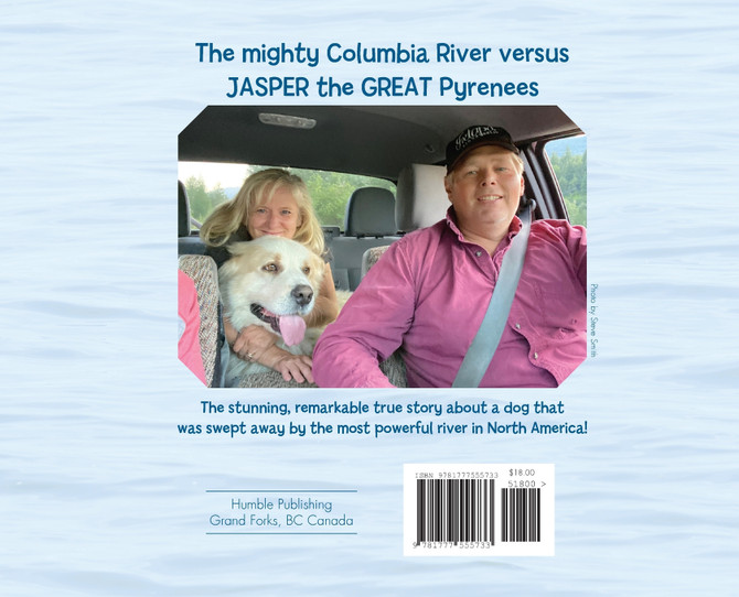 King of the Columbia, JASPER the GREAT Pyrenees