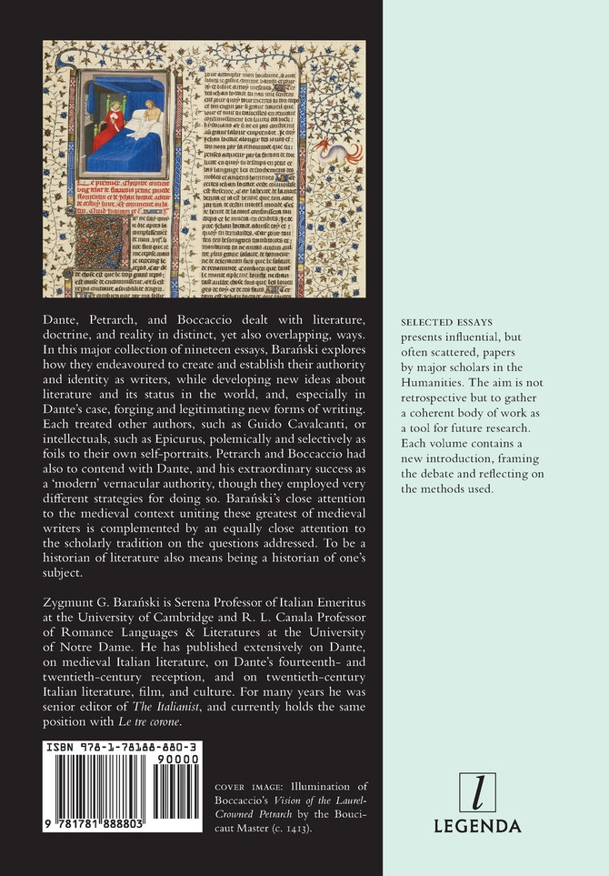 Dante, Petrarch, Boccaccio