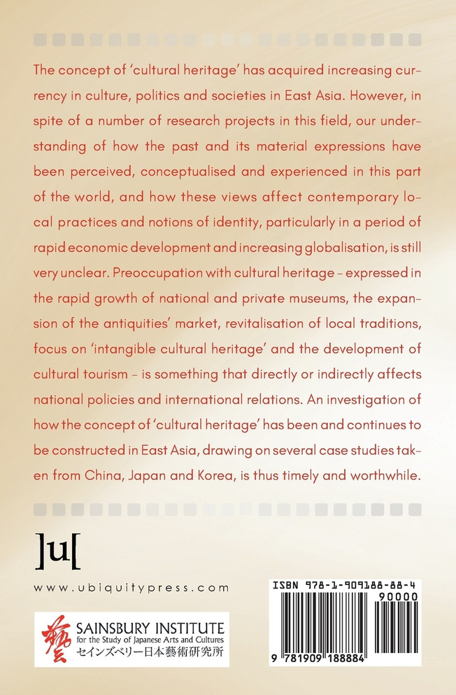 Reconsidering Cultural Heritage in East Asia