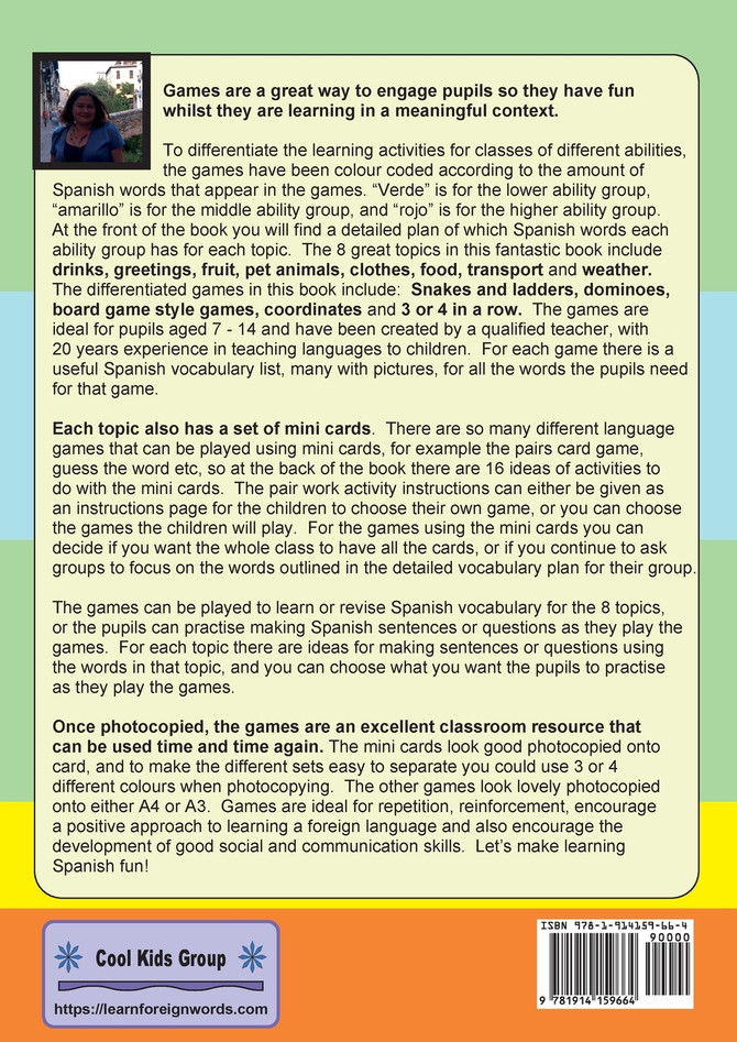 Photocopiable Games For Teaching Spanish