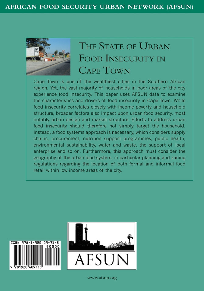 The State of Urban Food Insecuritity in Cape Town
