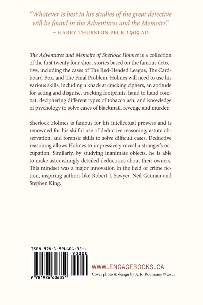 The Adventures and Memoirs of Sherlock Holmes (Illustrated) (Engage Books)