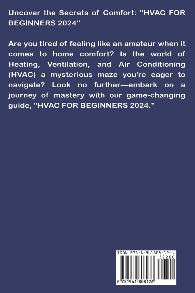 HVAC  FOR BEGINNERS 2024