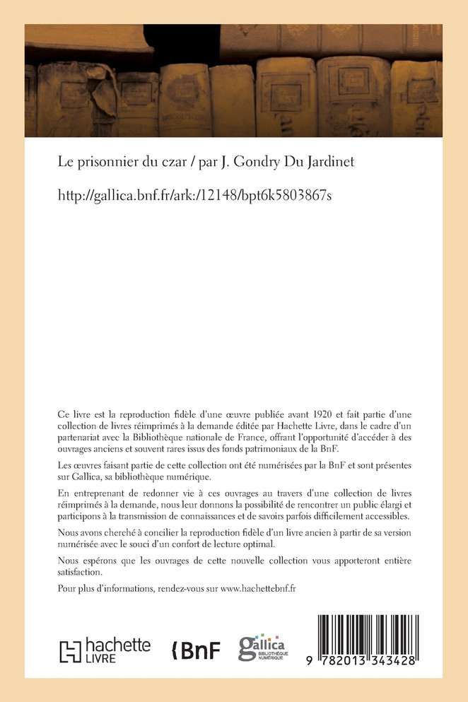 Le prisonnier du czar