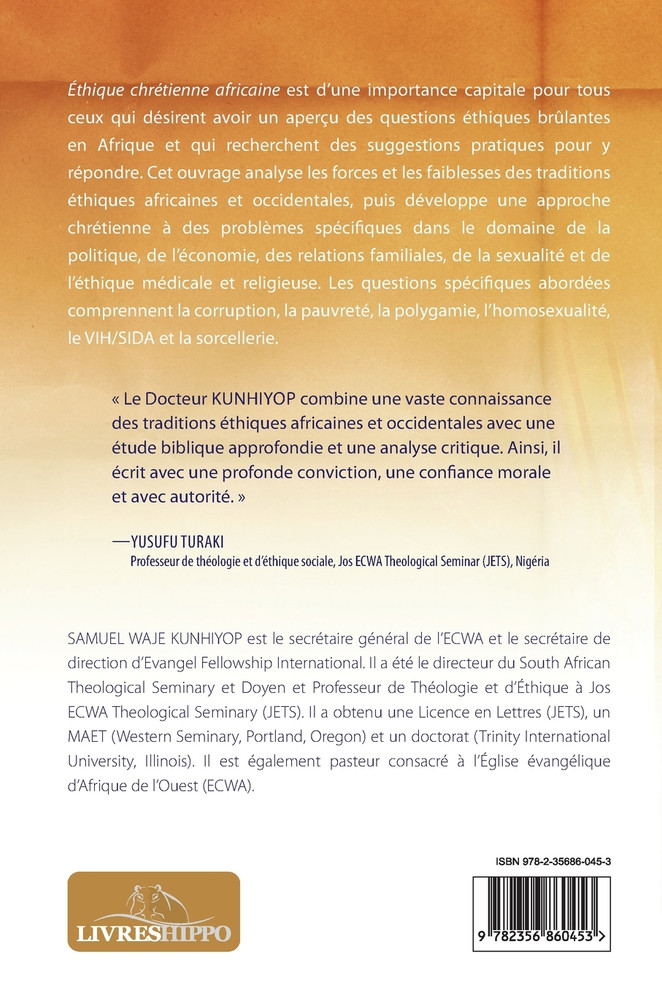 Éthique chrétienne africaine