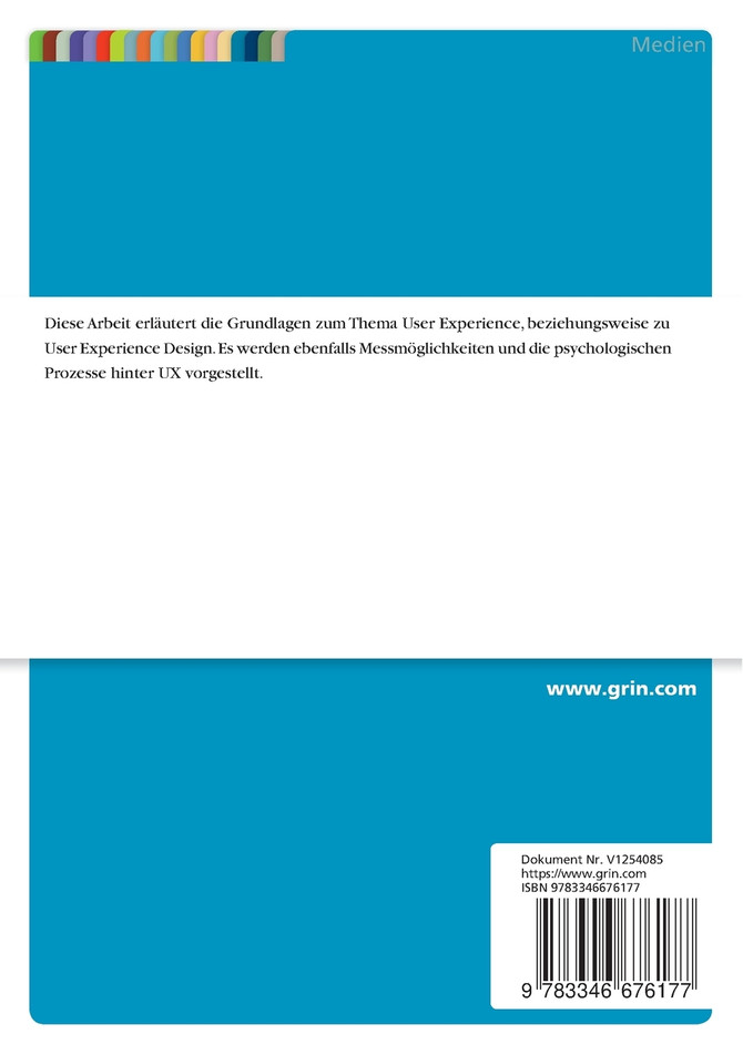 Grundlagen User Experience (UX) Design