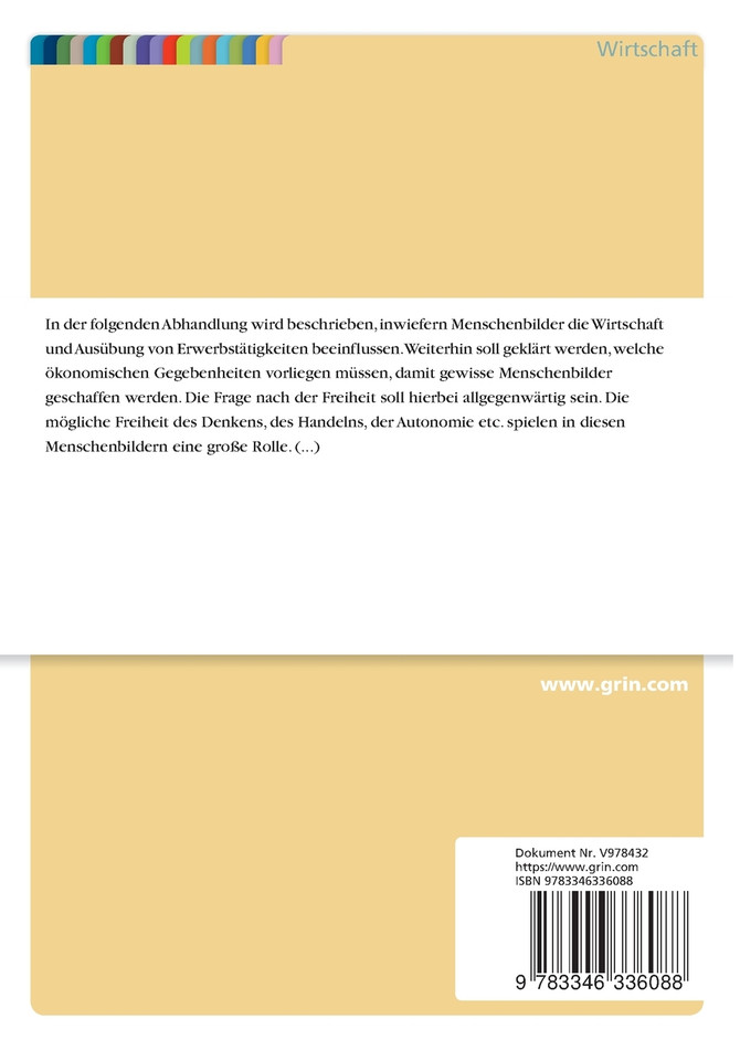 Menschenbilder in der Organisations- und Managementwissenschaft