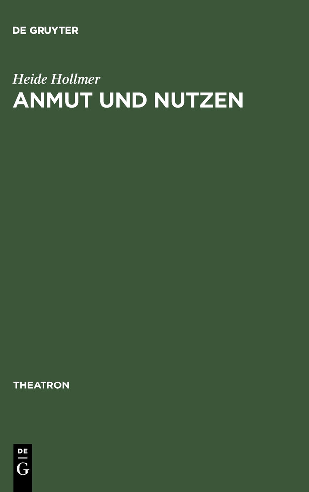 Anmut Und Nutzen