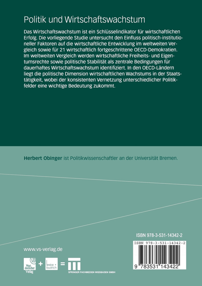 Politik und Wirtschaftswachstum