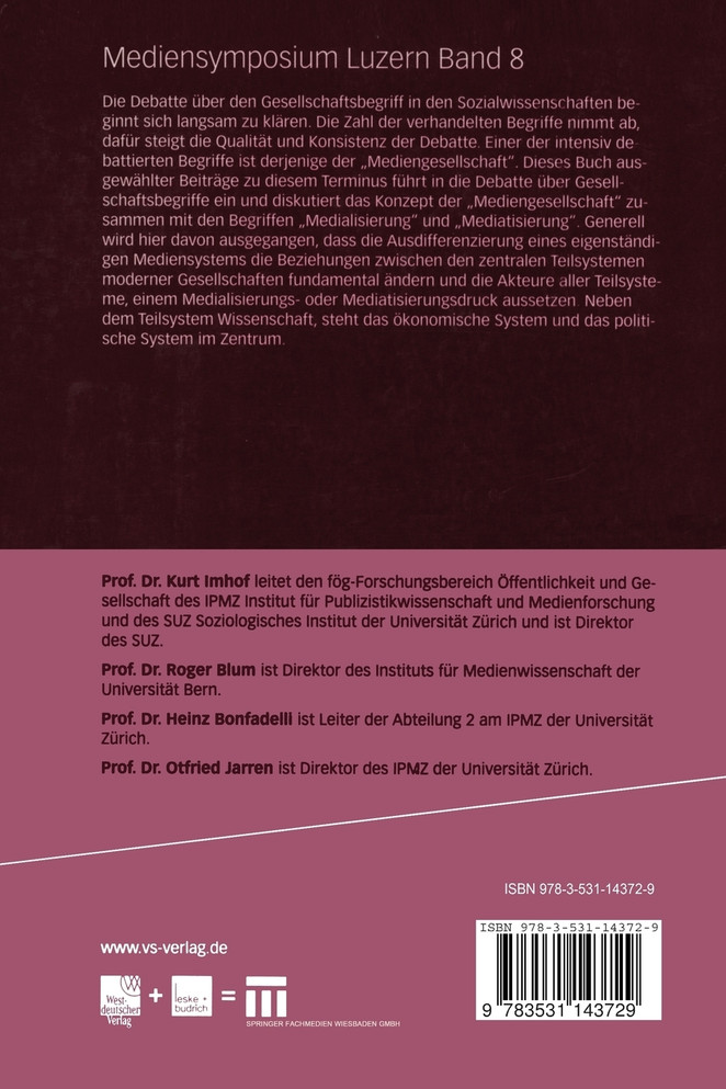 Mediengesellschaft