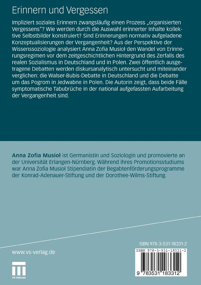 Erinnern und Vergessen