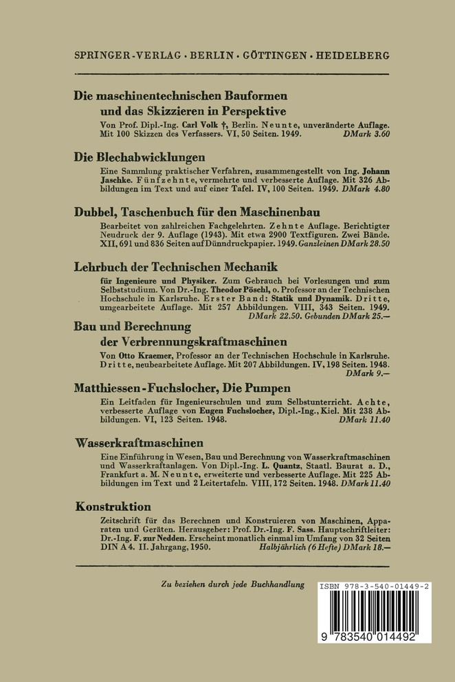 Konstruktionsaufgaben für den Maschinenbau