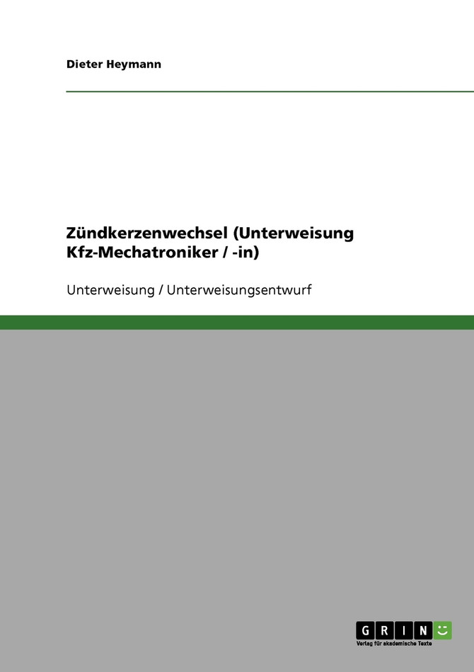 Zündkerzenwechsel (Unterweisung Kfz-Mechatroniker / -in)