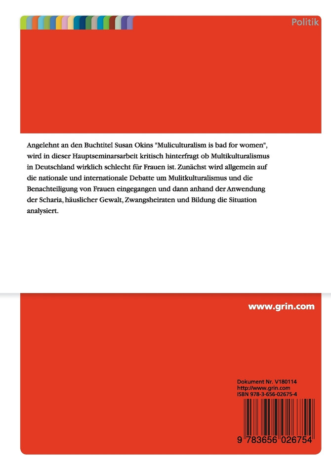 Feministische Kritik am Multikulturalismus