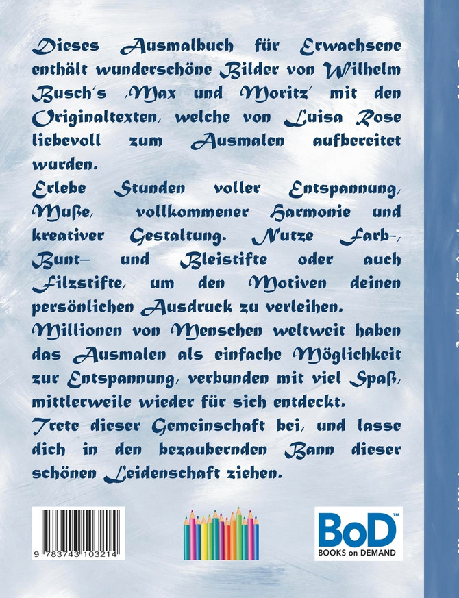 Max und Moritz (Ausmalbuch)
