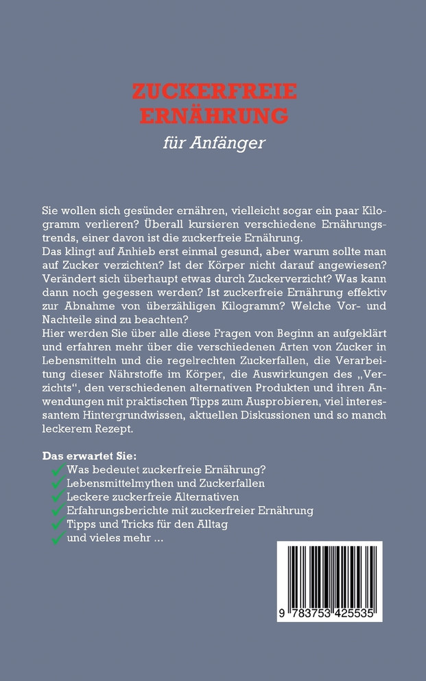 Zuckerfreie Ernährung für Anfänger