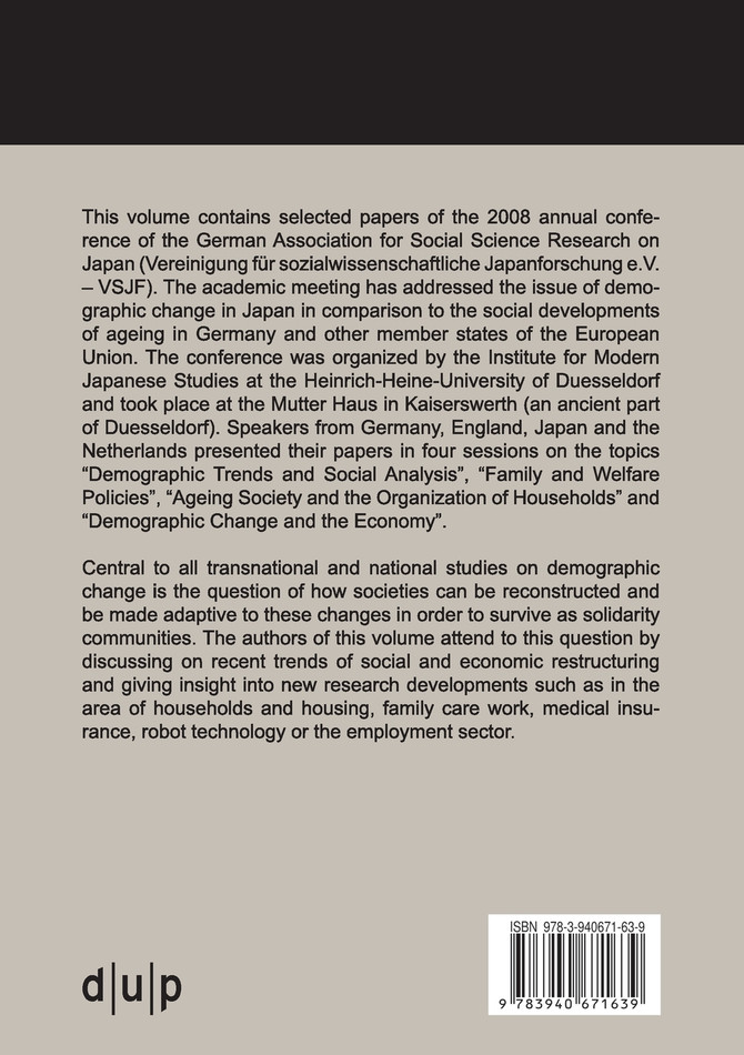 Demographic Change in Japan and the EU