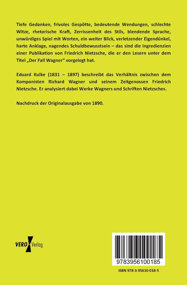 Richard Wagner und Friedrich Nietzsche