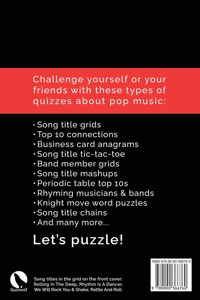 Pop Quiz Puzzles