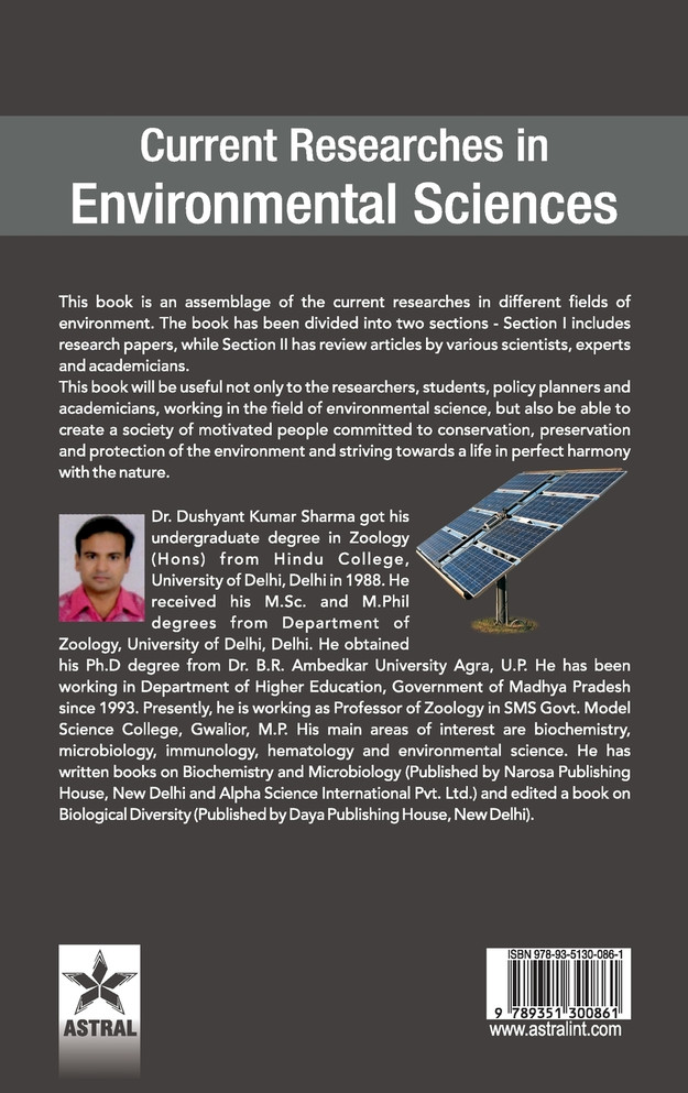 Current Researches in Environmental Sciences