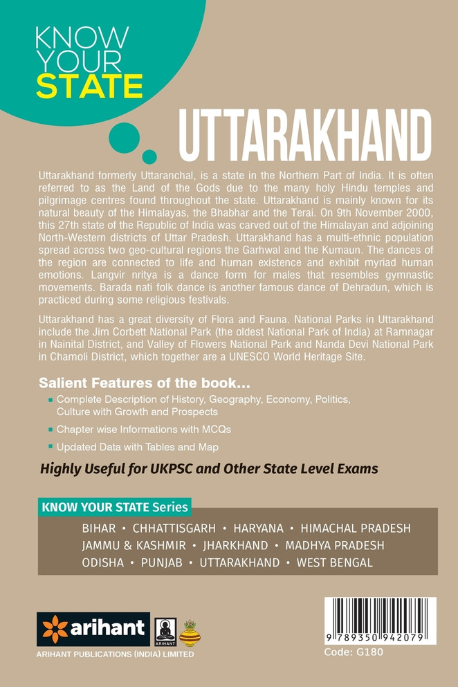 Know Your State Uttarakhand