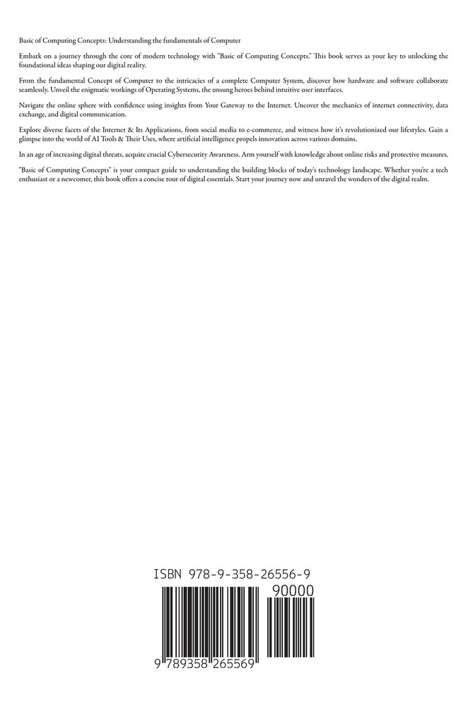 Basic of Computing Concepts