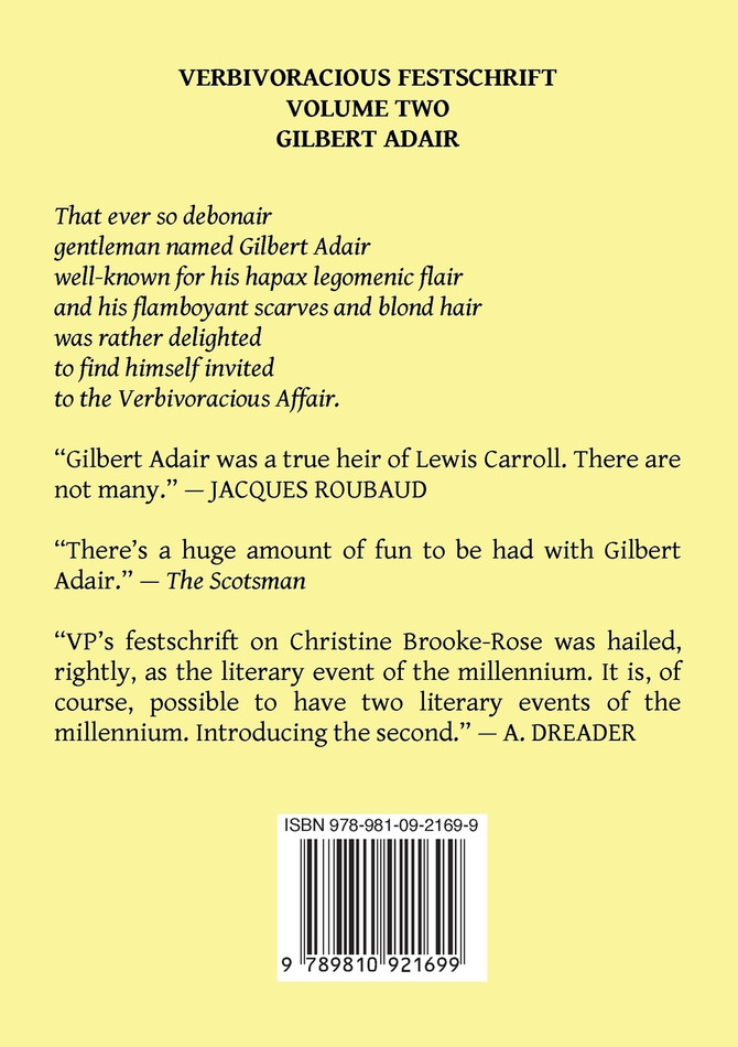 Verbivoracious Festschrift Volume Two