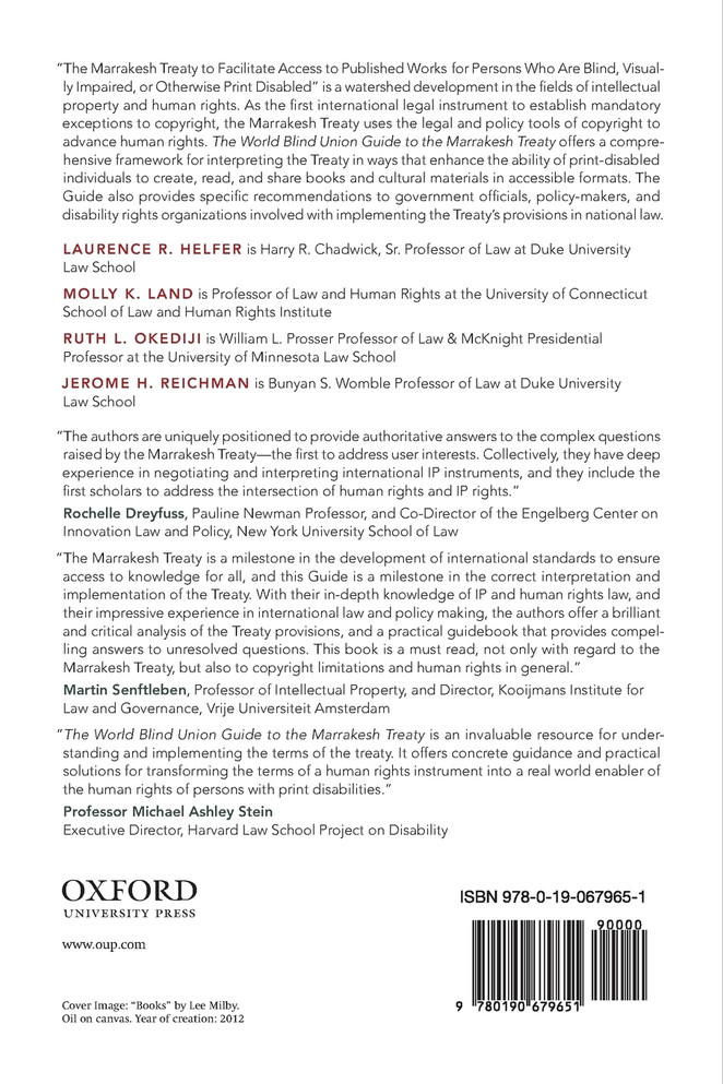 World Blind Union Guide to the Marrakesh Treaty