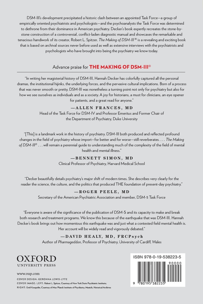 Making of Dsm-Iii(r)