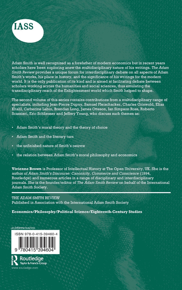The Adam Smith Review Volume 2