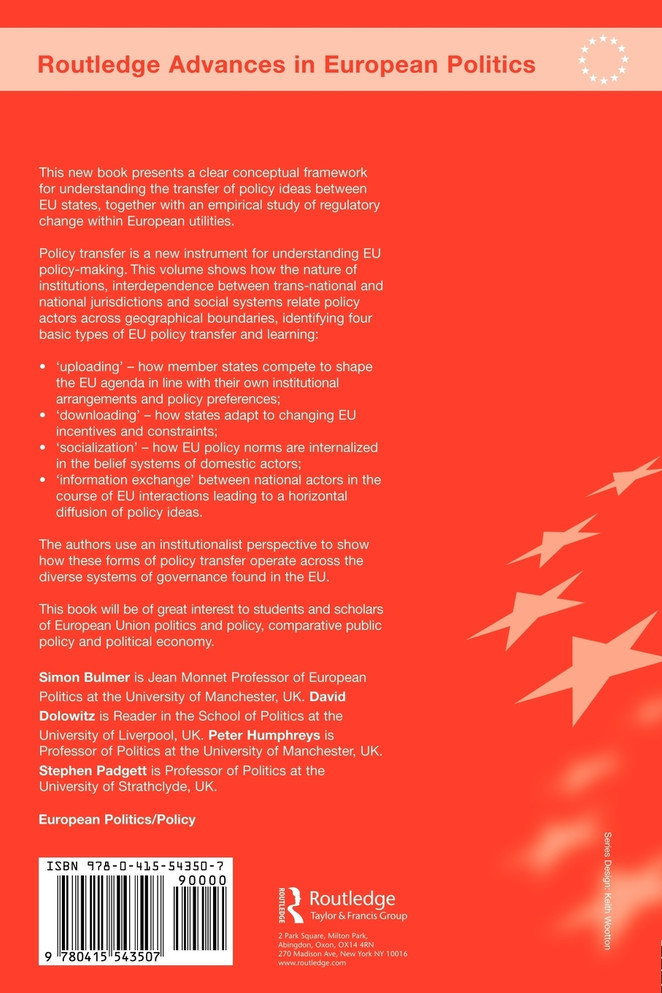 Policy Transfer in European Union Governance