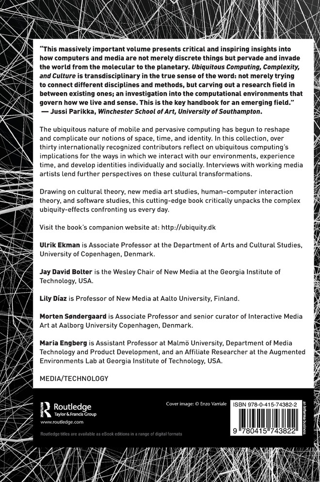 Ubiquitous Computing, Complexity, and Culture