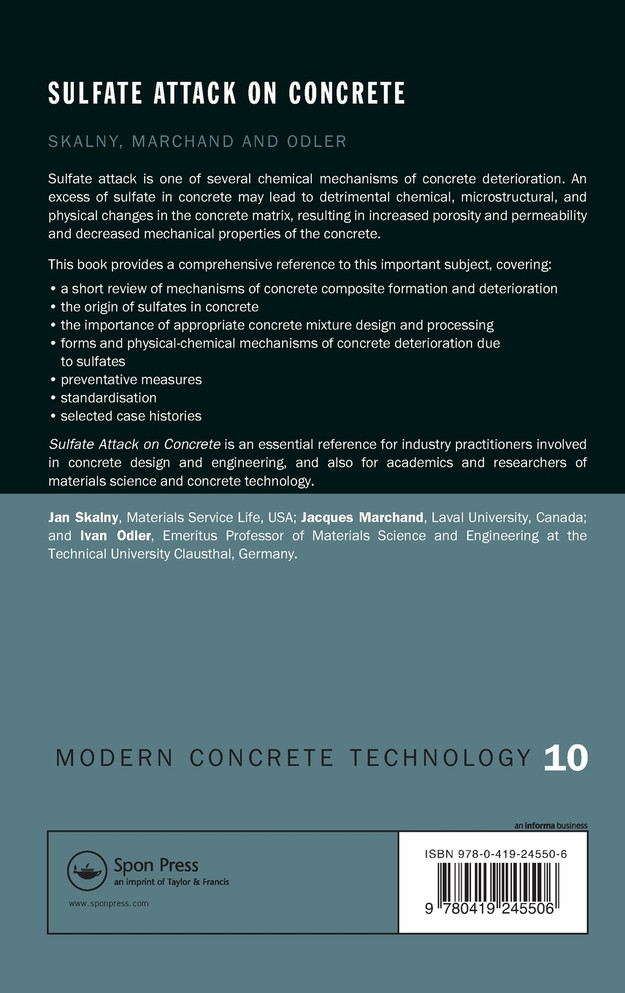 Sulfate Attack on Concrete