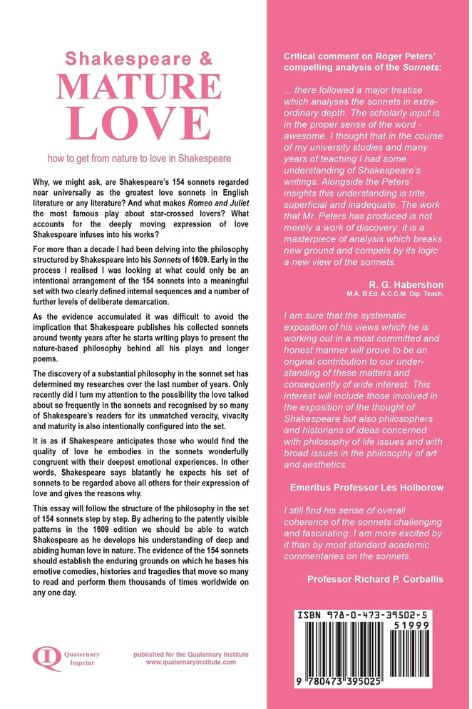 SHAKESPEARE & MATURE LOVE