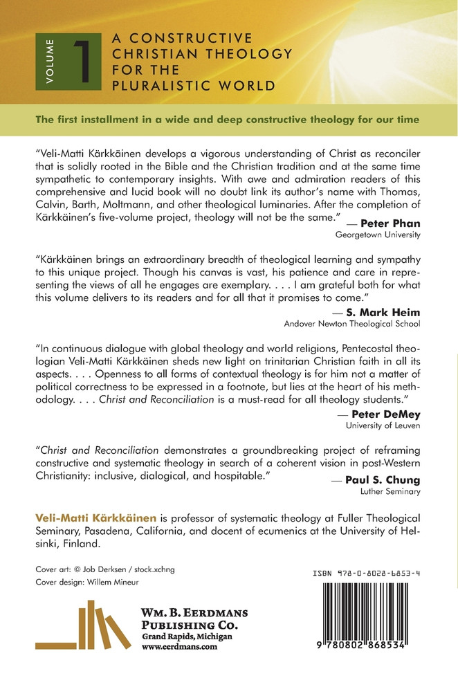 Christ and Reconciliation