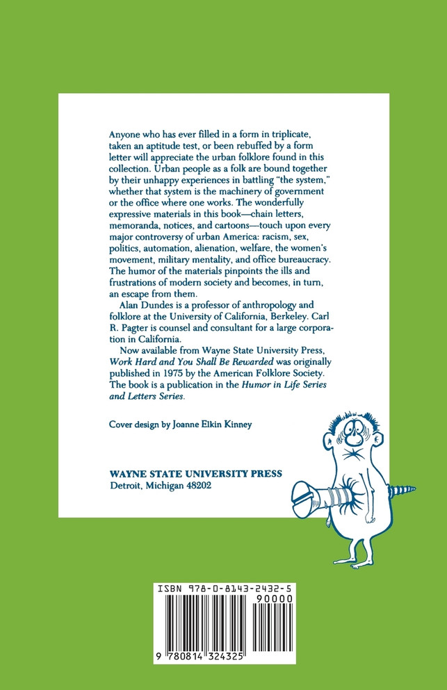 Work Hard and You Shall Be Rewarded