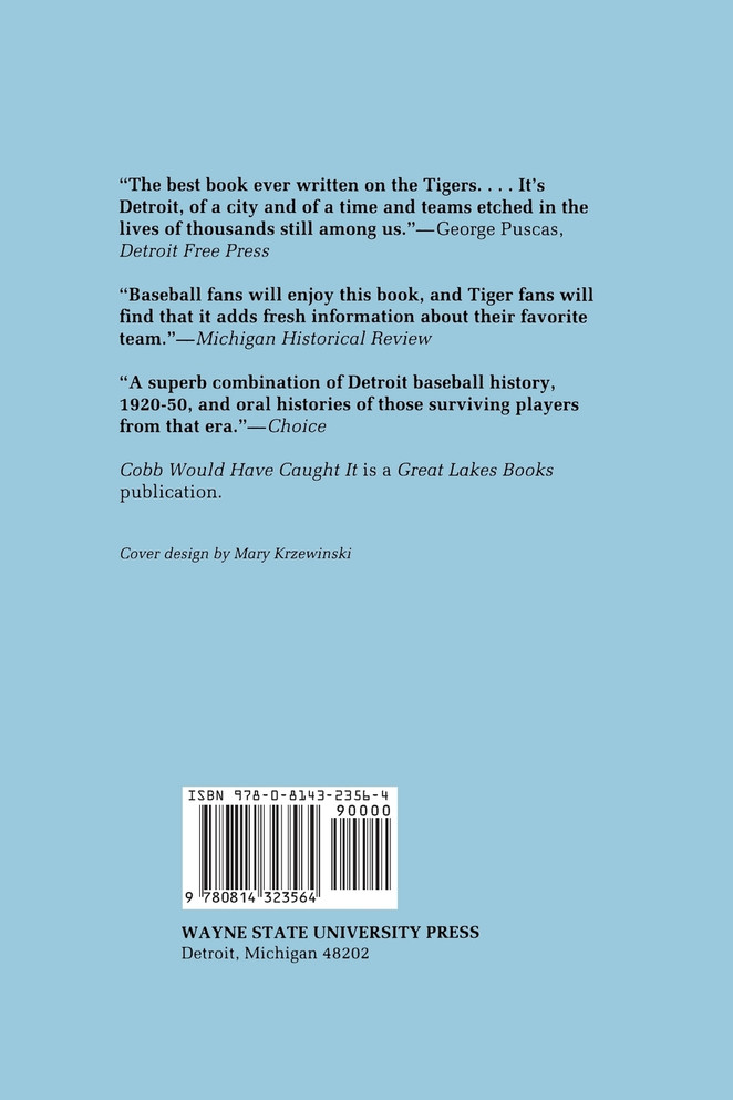 Cobb Would Have Caught It