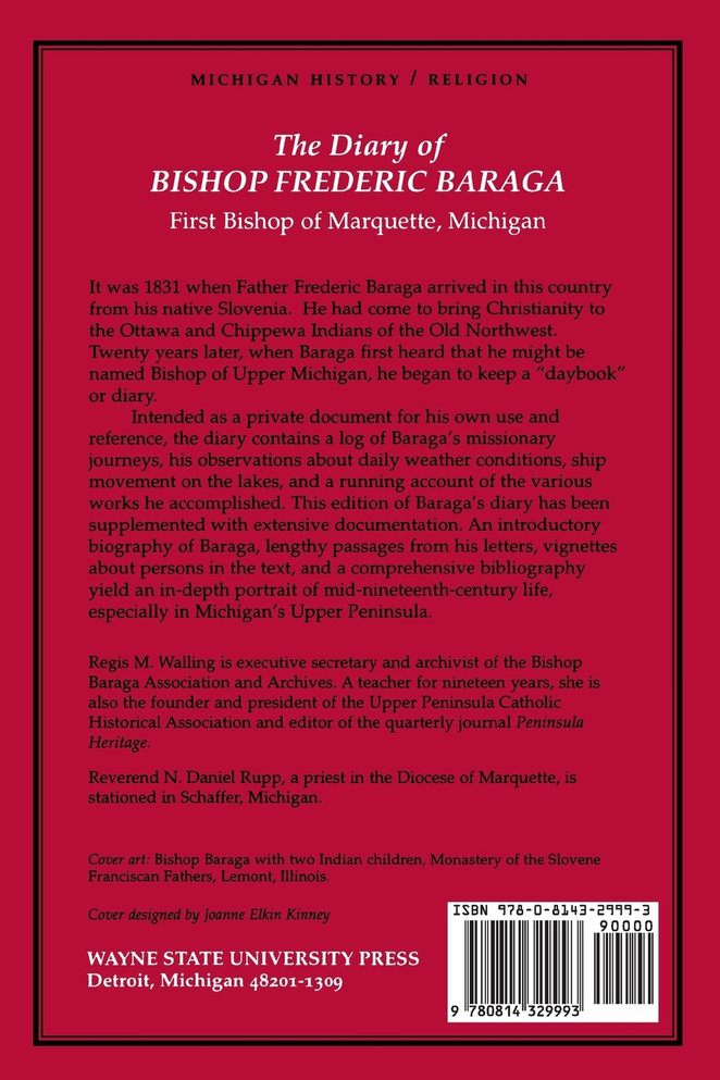The Diary of Bishop Frederic Baraga