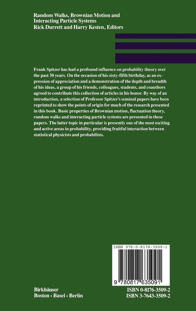 Random Walks, Brownian Motion, and Interacting Particle Systems